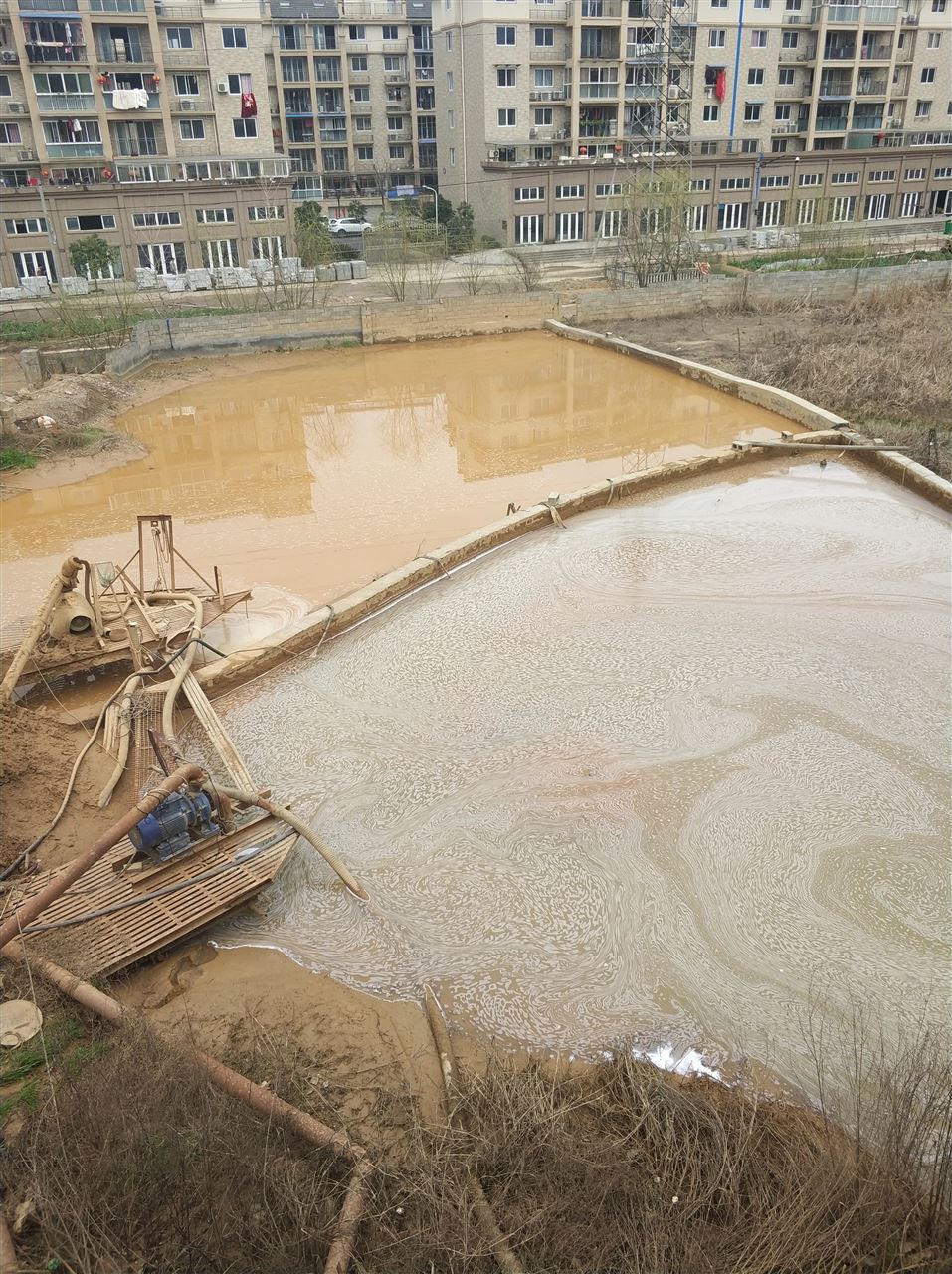 海林沉淀池淤泥清理-厂区废水池淤泥清淤