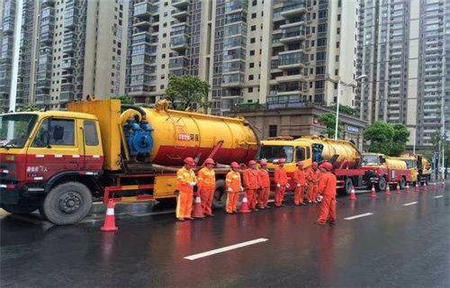 海林市政管道清淤