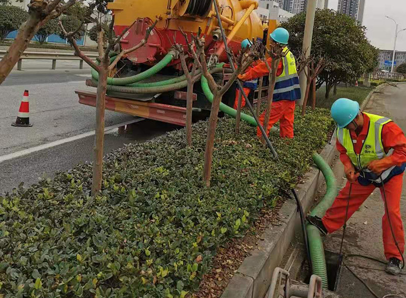 海林市政管道清淤